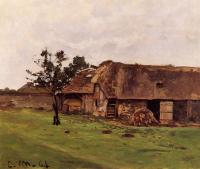 Monet, Claude Oscar - Farm near Honfleur
